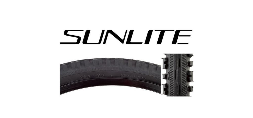 Sunlite Sunlite Kross Plus 26x1.95 Folding Bicycle Tire Black / Similar to Kenda K-847