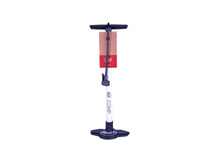 Planet Bike Planet Bike Comp Steel Floor Pump - Arcade White