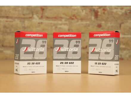 Vittoria Vittoria Competition Latex 48mm Presta Valve Inner Tubes w/ R-Core