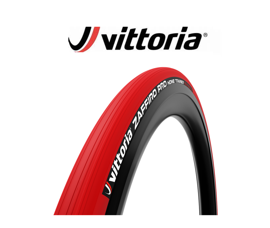 Vittoria Vittoria Zaffiro Pro Home Trainer 700x23c Red Folding Indoor Training Bike Tire