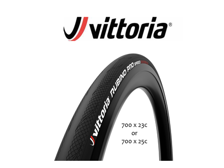 Vittoria Vittoria Rubino Pro Speed G2.0 All Black Folding Road Racing Bike Tire