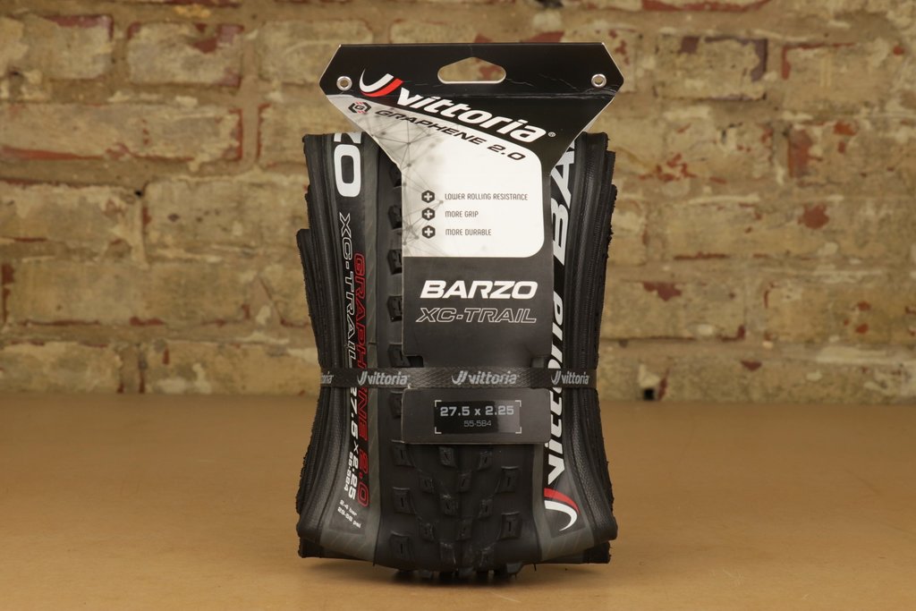 Vittoria Vittoria Barzo XC-Trail G2.0 27.5x2.25 Anth/Blk Tubeless Ready Folding MTB Tire