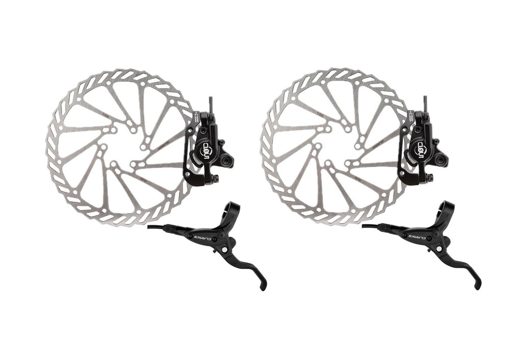 CLARKS Clarks CLOUT-1 Front & Rear Hydraulic Disc Brake Set