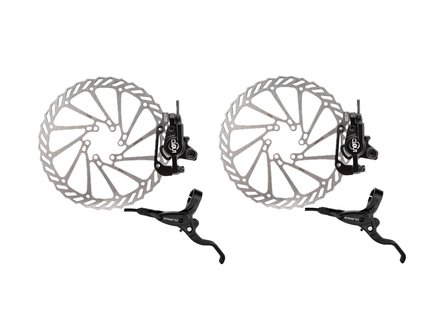 CLARKS Clarks CLOUT-1 Front & Rear Hydraulic Disc Brake Set
