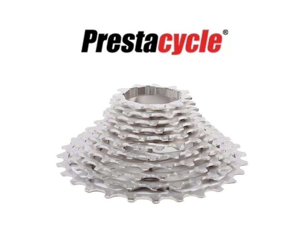 Prestacycle UniBlock HG11 Shimano/SRAM 11-Speed Silver Bicycle Cassette