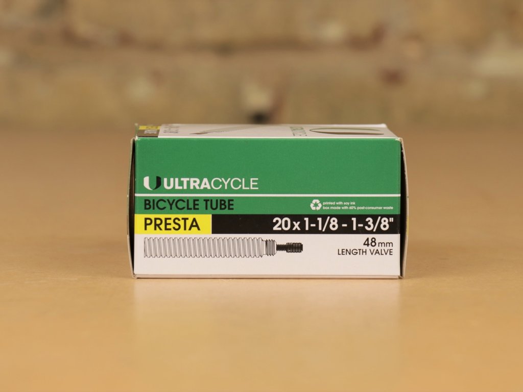 UltraCycle UltraCycle 20 x 1-1/8 - 1-3/8 Bicycle Inner Tube 48mm Presta Valve