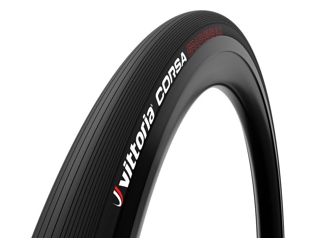 Vittoria Vittoria Corsa 700 x 28c All Black G2.0 Tubeless Ready, Folding Road Bike Tire