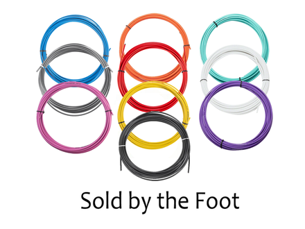 4mm Linear Strand Lubed Shift Cable Housing  - Sold by the foot