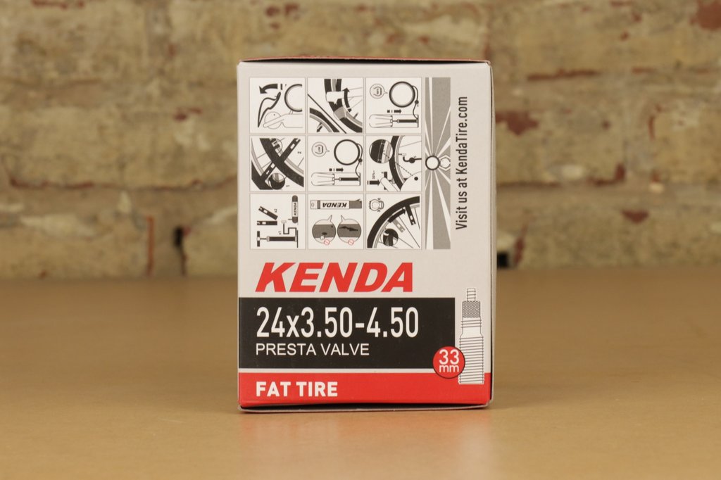 Kenda Kenda 24 x 3.50-4.50 Fat Tire Inner Tube 33mm Presta Valve