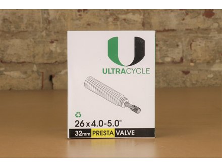UltraCycle UltraCycle 26 x 4.0-5.0" Fat Tire Bicycle Inner Tube 32mm Presta Valve
