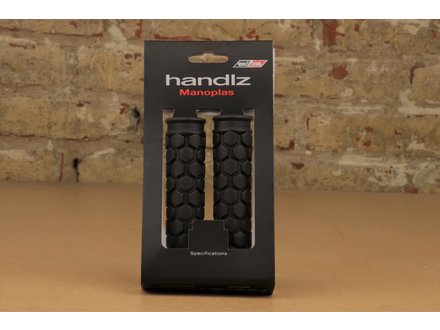 End Zone Handlz Serfas Style Black 127mm Gripshift Grips
