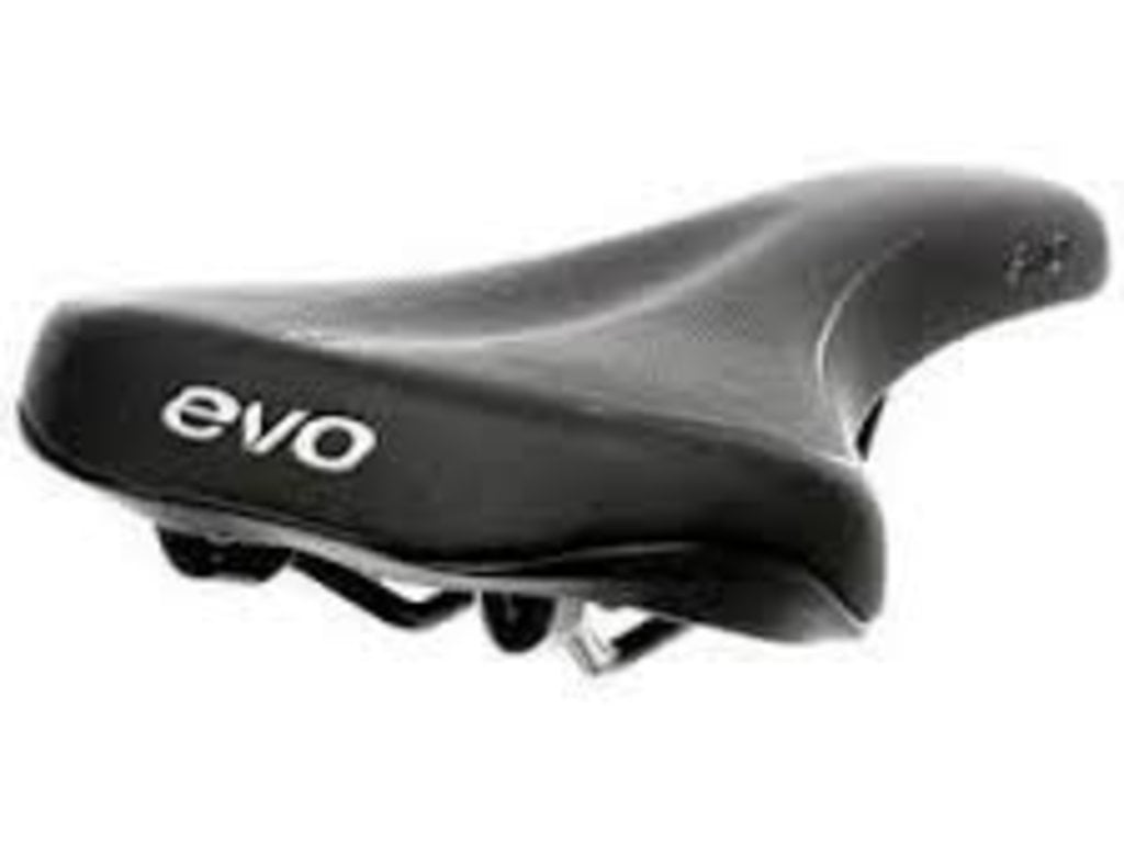 EVO Evo Men's Recreational Saddle 282 x 172mm, Black