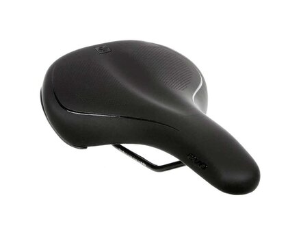 EVO Evo Men's Recreational Saddle, 282 x 172mm Black
