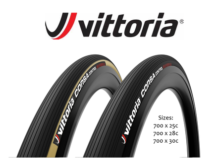 Vittoria Corsa Pro Control Tube / TLR Tubeless Ready Road Tire 