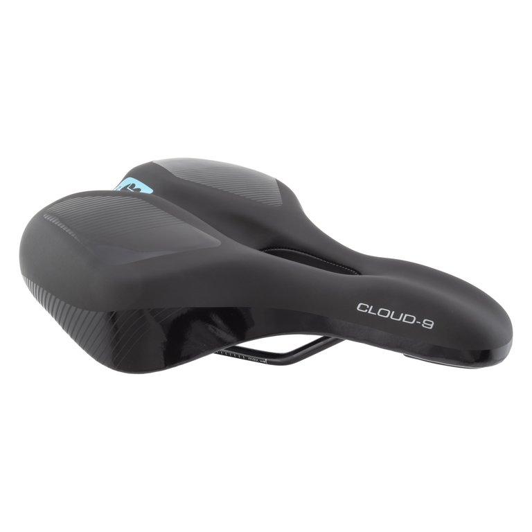 CLOUD-9 Cloud 9 Kush Plus Airflow Memory Foam Saddle - Wide/Black