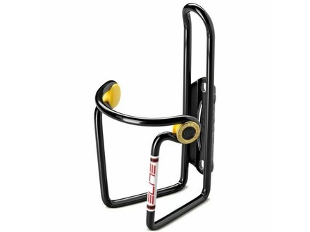 ELITE Elite Ciussi Aluminum Alloy Classic Black Water Bottle Cage
