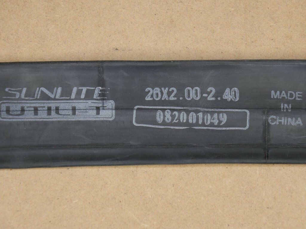 Sunlite Sunlite UTILITY 26x2.00-2.40 48mm Schrader Bulk Inner Tube