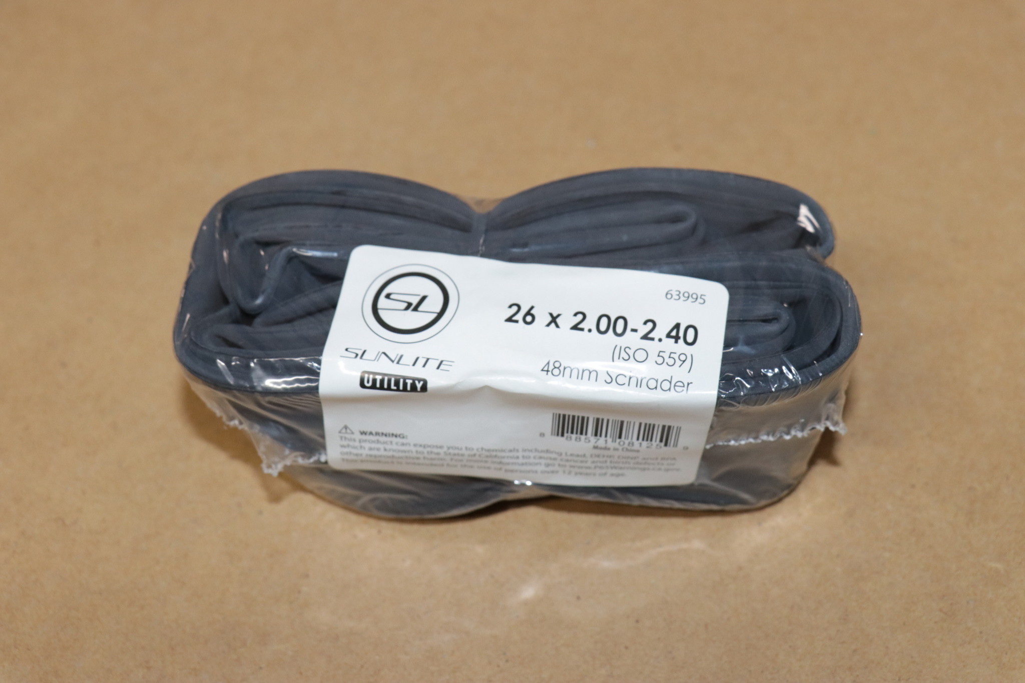 2.40 48mm Schrader Bulk Inner Tube 