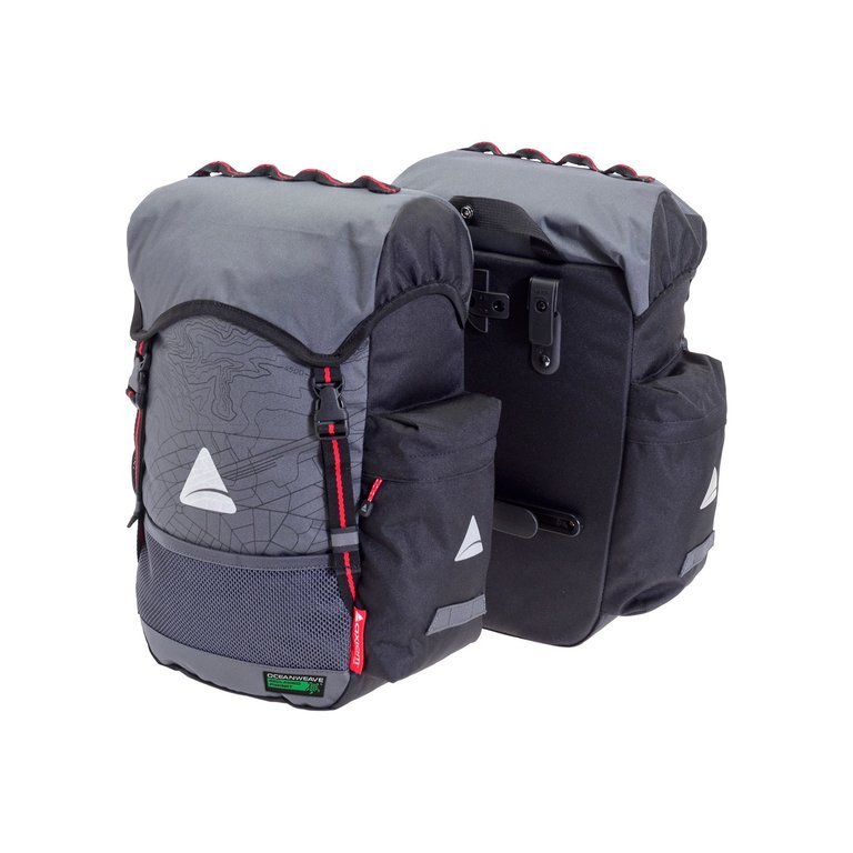 Axiom Gear Axiom Seymour Oceanweave P35+ Panniers Grey/Black