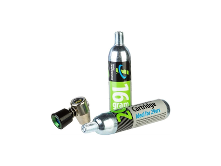 Innovations Genuine Innovations 16g and 20gThreaded AirChuck Co2 Cartridges w/ Inflator Head
