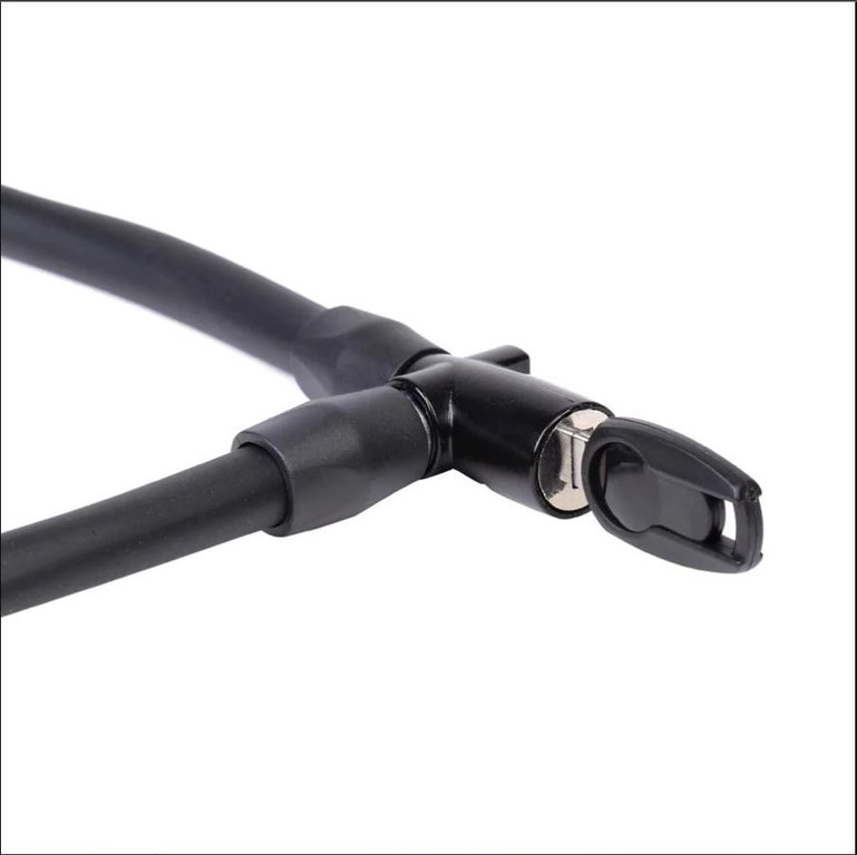 EVO Cost-Efficient Evo Black Lock It Cable Bicycle Lock 32" w/ 2 Keys