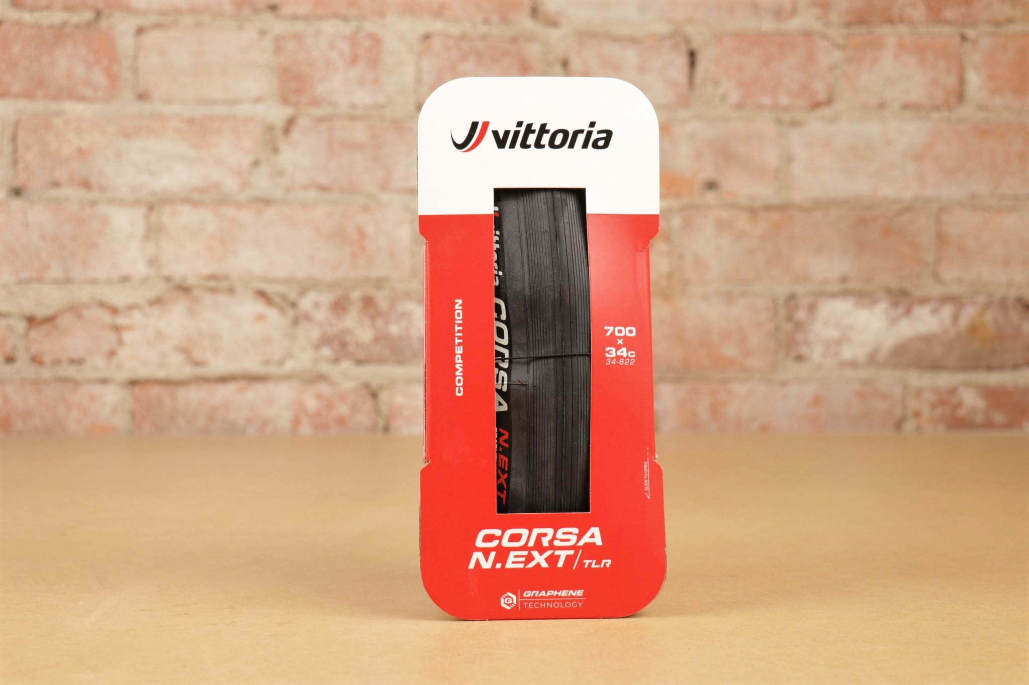 thumbnail image 2 of Vittoria Corsa N.EXT 700x26C Road Bike Tire – Foldable Clincher, Black, G2.0 2 of 6