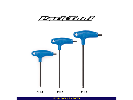 Park Tool PH-4, PH-5, and PH-6 Allen Wrench Set 4mm, 5mm, and 6mm