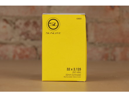 Sunlite Sunlite 32 x 2.125" 32mm Schrader R-Core Inner Tube