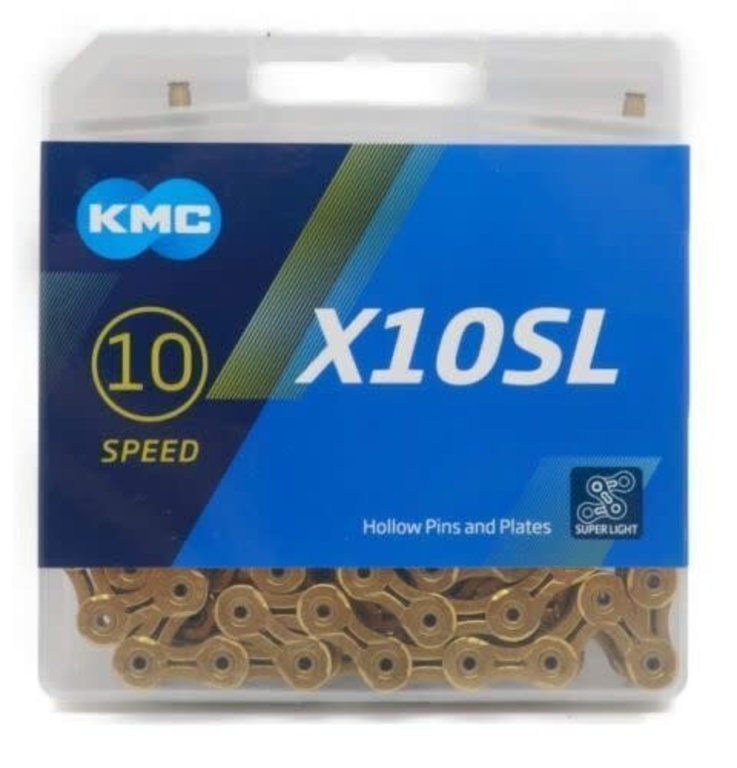 KMC Chain KMC X10SL 10-Speed Chain TI/GOLD