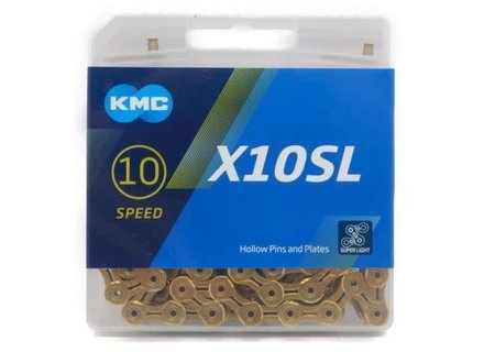 KMC Chain KMC X10SL 10-Speed Chain TI/GOLD