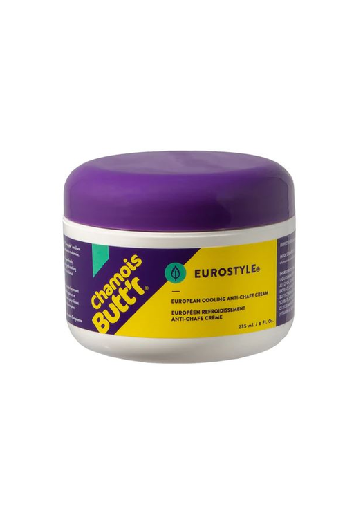 Chamois Butt'r Eurostyle with Menthol Anti-Chafe Cream