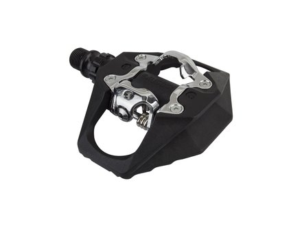EXUSTAR Exustar E-PM816 One Sided SPD Clipless Other Side Flat Pedals EXUSTAR Exustar E-PM816 One Sided SPD Clipless Other Side Flat Pedals