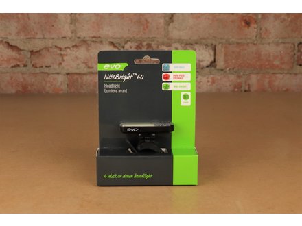 EVO EVO NiteBright 60 Lumen LED Front Bicycle Light