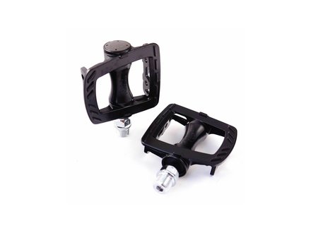 MKS MKS GR-9 9/16" Black Platform Pedals (Toe Clip Compatible) MKS MKS GR-9 9/16" Black Platform Pedals (Toe Clip Compatible)