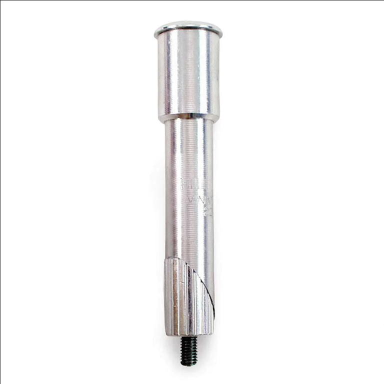EVO EVO Threadless Stem Quill Adaptor, Fits 28.6mm (1-1/8") stem to a 22.2mm (1") steer tube