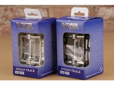 MKS Vintage Style MKS Alloy Classic Sylvan Track Pedals 9/16" MKS Vintage Style MKS Alloy Classic Sylvan Track Pedals 9/16"