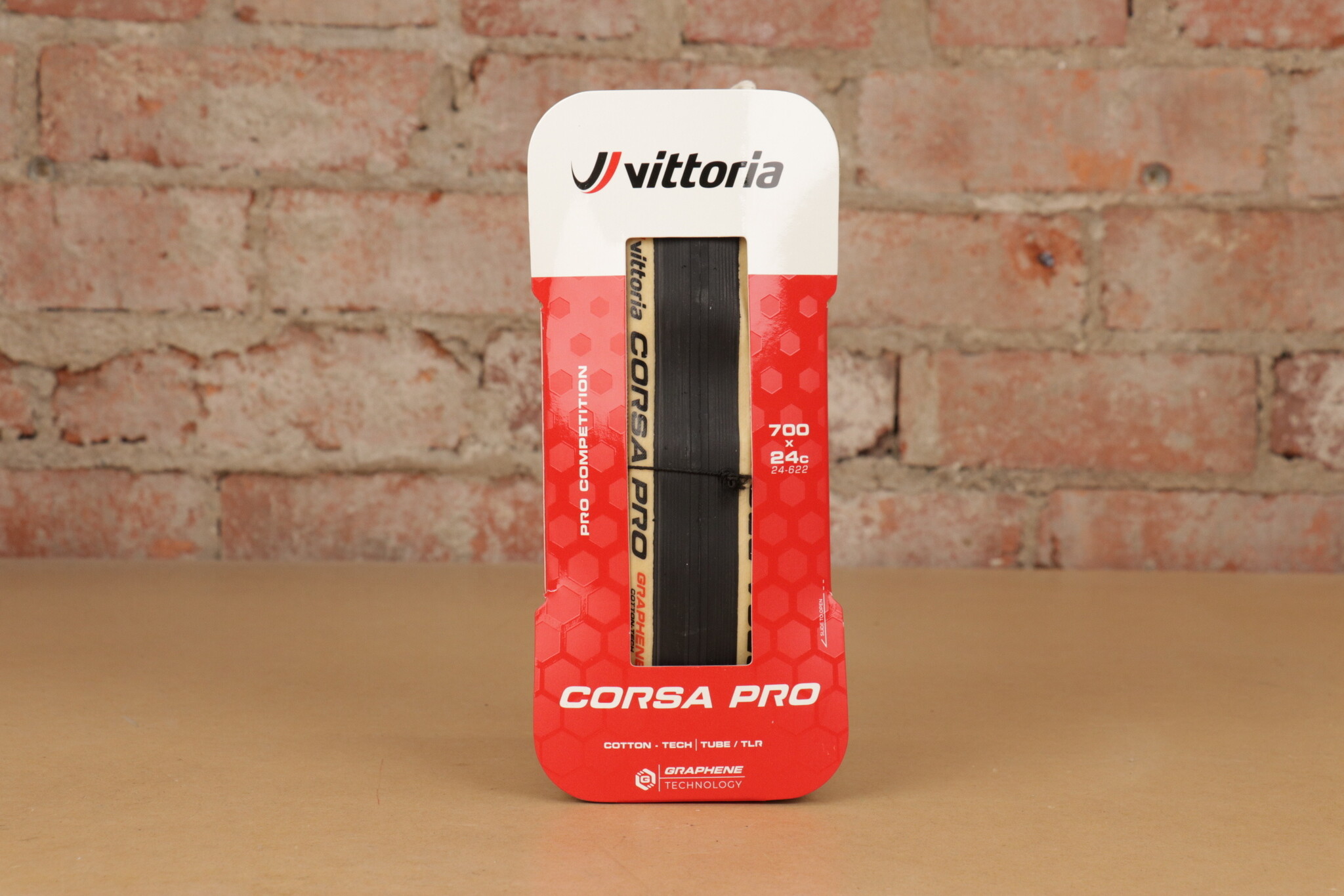 Vittoria Corsa Pro Tube / TLR Tubeless Ready Road Tire - World