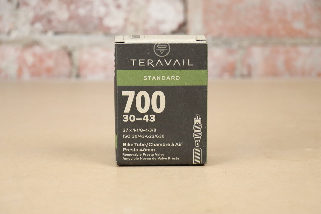 Teravail Teravail Standard Inner Tube 700 x 30-43mm, 48mm Presta Valve