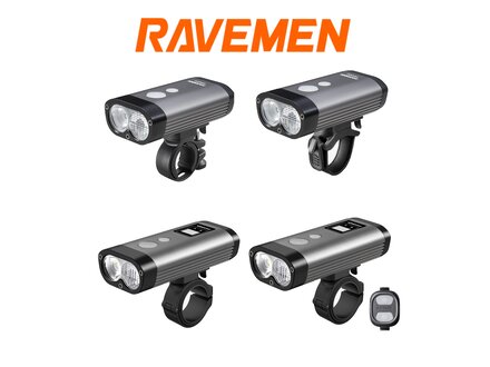 RAVEMEN Ravemen PR USB Rechargeable Bicycle Headlight / Front Light