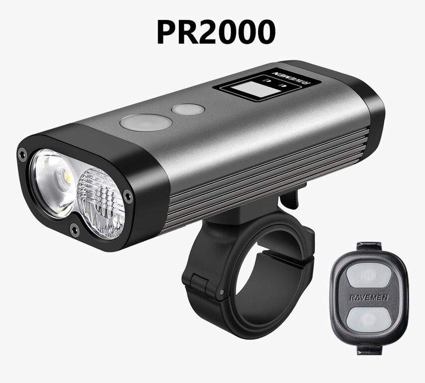 RAVEMEN Ravemen PR USB Rechargeable Bicycle Headlight / Front Light