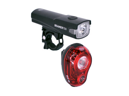 Planet Bike Planet Bike 3401 BEAMER 700 ROJO 100 Rechargeable Light Set