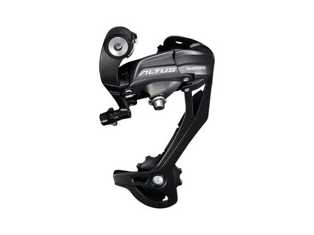 SHIMANO Shimano RD-M370-SGS Altus Rear Derailleur - 9 Speed SGS Long Cage Black