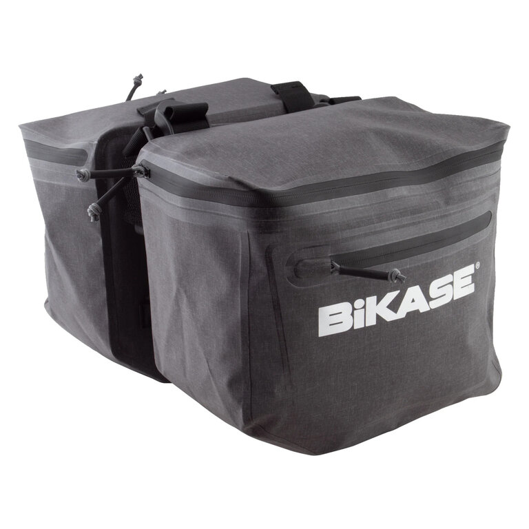 BIKASE BiKASE URBANATOR ADJUSTABLE PANIERS Gray 2046G
