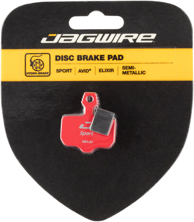Jagwire Jagwire Mountain Sport Semi-Metallic Disc Brake Pads for Avid Elixir R, CR1, 3, 5, 7, 9, X0, XX