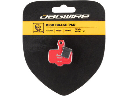 Jagwire Jagwire Mountain Sport Semi-Metallic Disc Brake Pads for Avid Elixir R, CR1, 3, 5, 7, 9, X0, XX