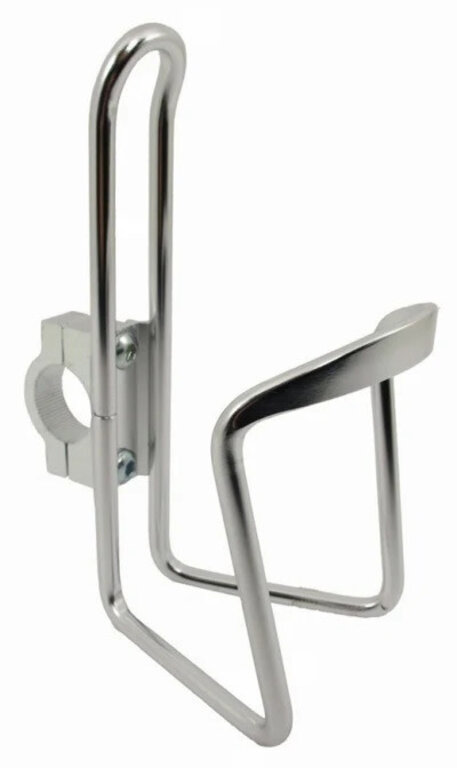 CYCLISTS Cyclists YAB-17 Alloy Water Bottle Cage w/ Handlebar Mount Silver