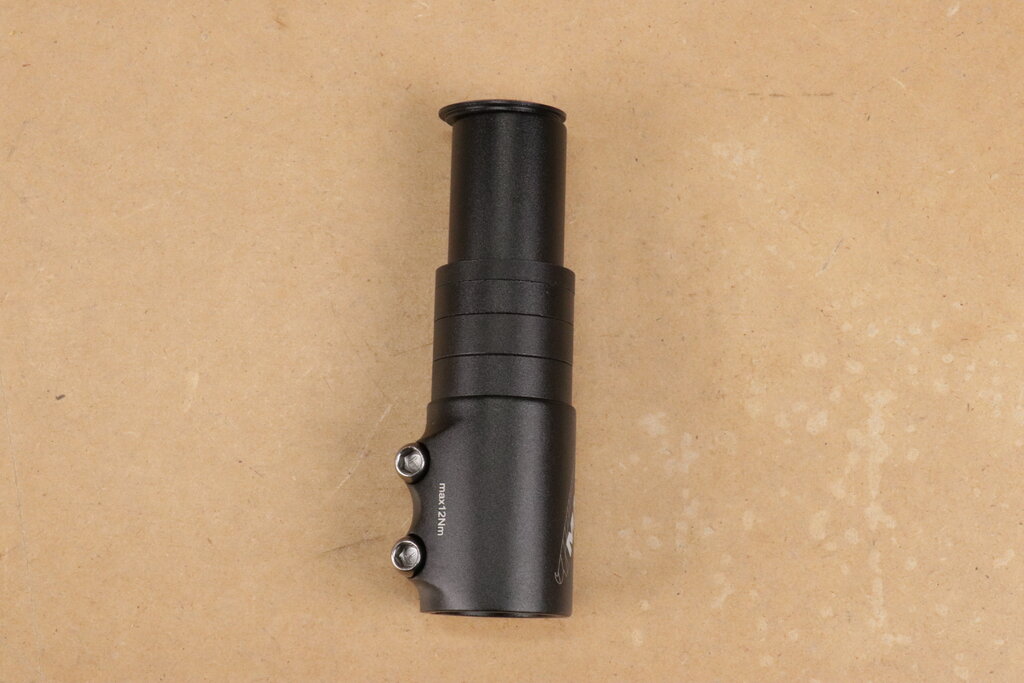 CYCLISTS AHEAD STEM RISER 1-1/8" BLK