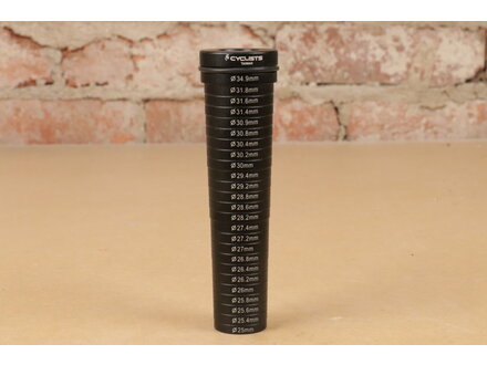 CYCLISTS CYCLIST SEAT TUBE / SEATPOST SIZING GAUGE YC-510
