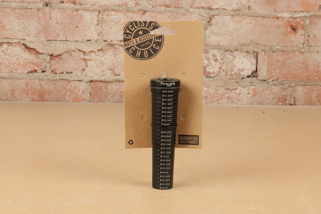 CYCLISTS CYCLIST SEAT TUBE / SEATPOST SIZING GAUGE YC-510
