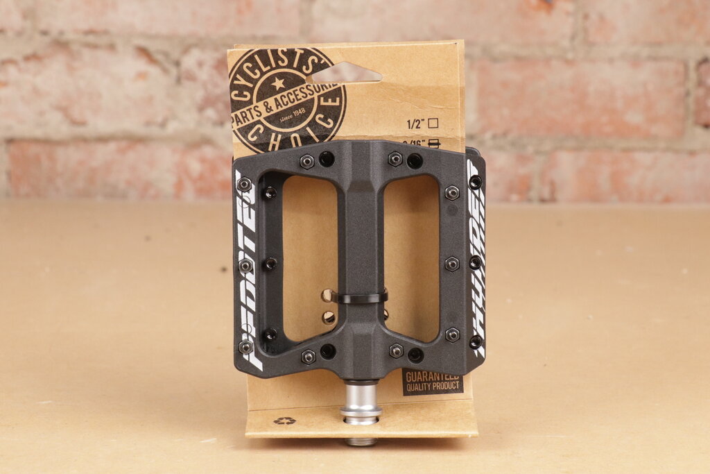 Pedotec Pedotec PT THUNDER 183 Thermoplastic Sealed Bearing Platform Pedals Black